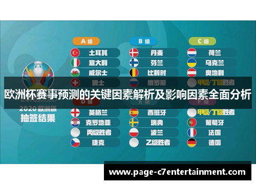 欧洲杯赛事预测的关键因素解析及影响因素全面分析 欧洲杯赛事预测的关键因素解析及影响因素全面分析