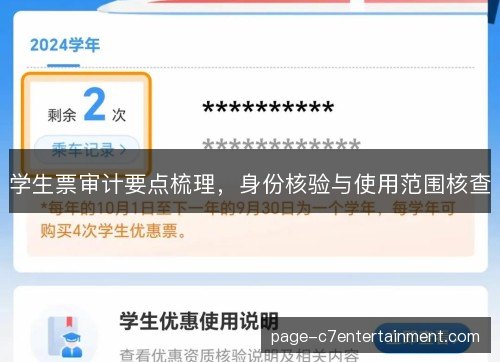 学生票审计要点梳理，身份核验与使用范围核查